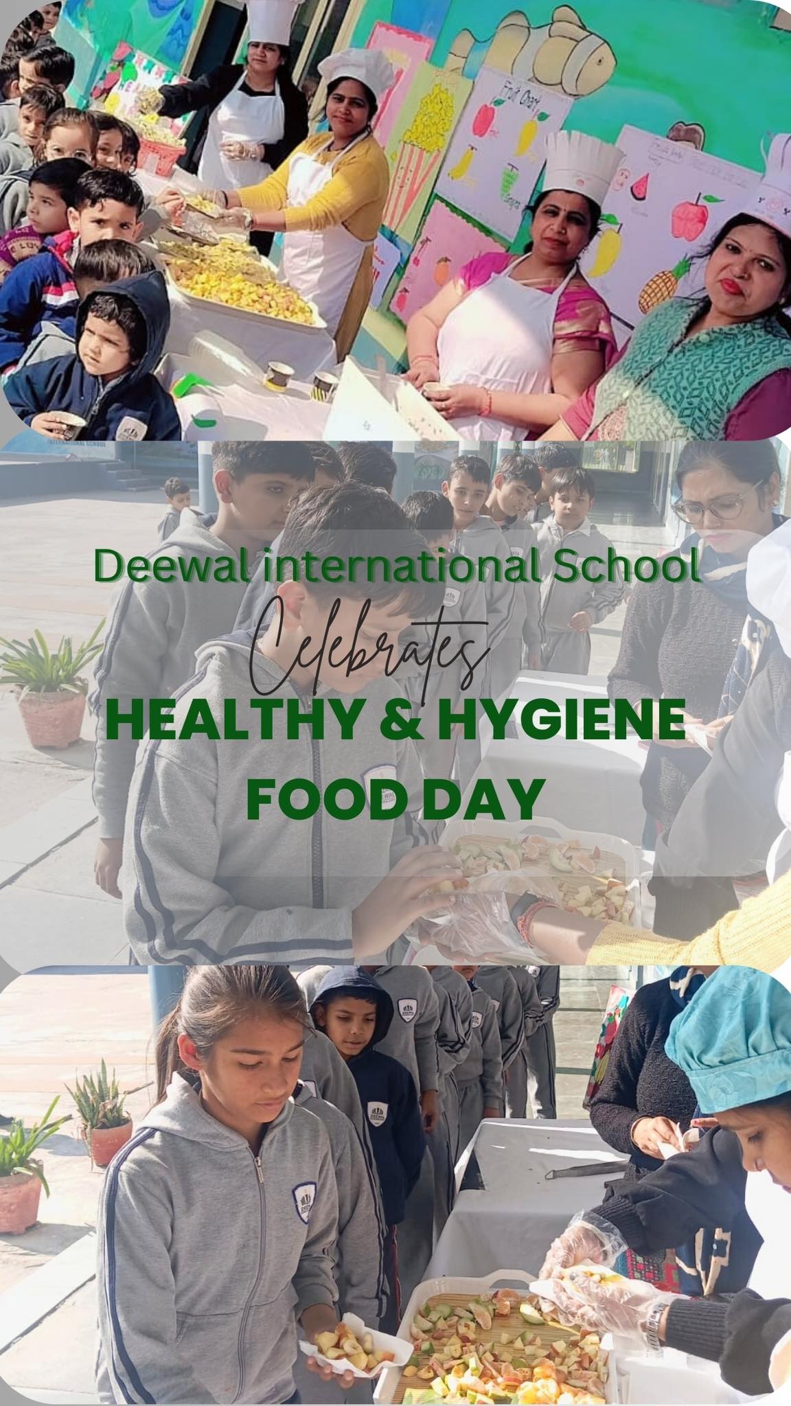 Deewal International School Celebrates Healthy & Hygiene Food Day